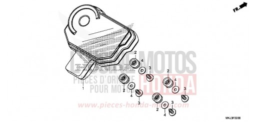 COMPTEUR CB1000RAK de 2019